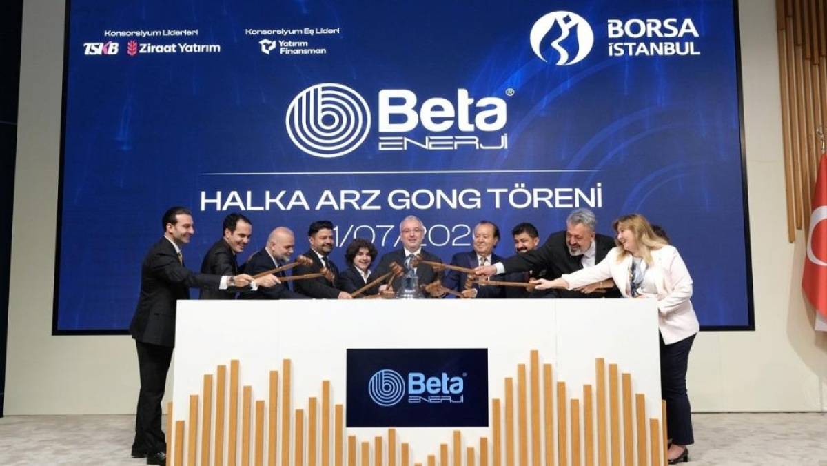 Borsa İstanbul'da gong Beta Enerji ve Teknoloji AŞ i&ccedil;in &ccedil;aldı