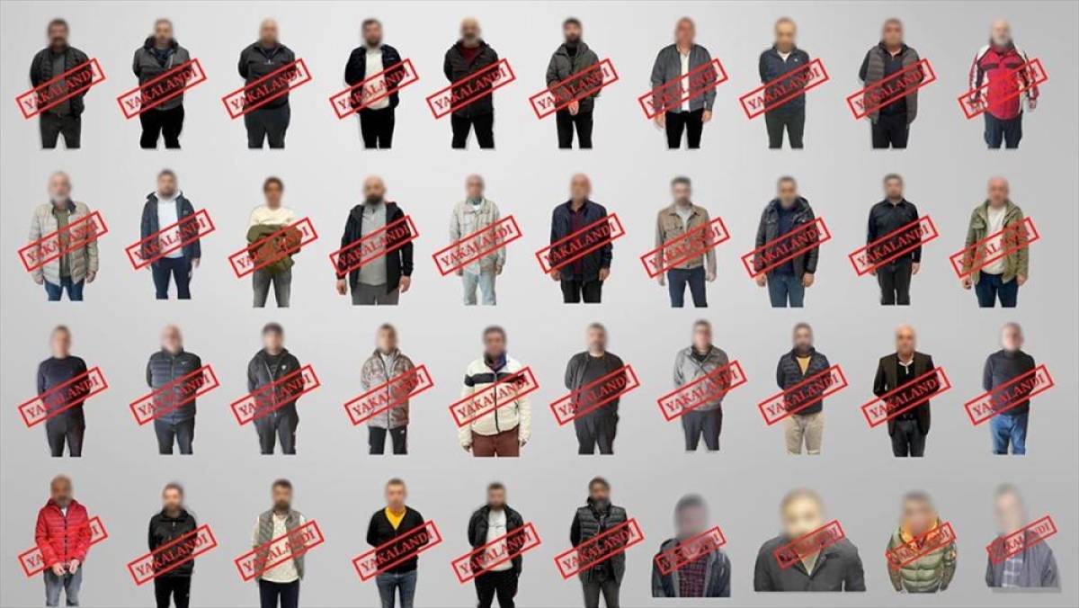 Kırmızı b&uuml;ltenle ve ulusal seviyede aranan 40 su&ccedil;lu T&uuml;rkiye'ye getirildi