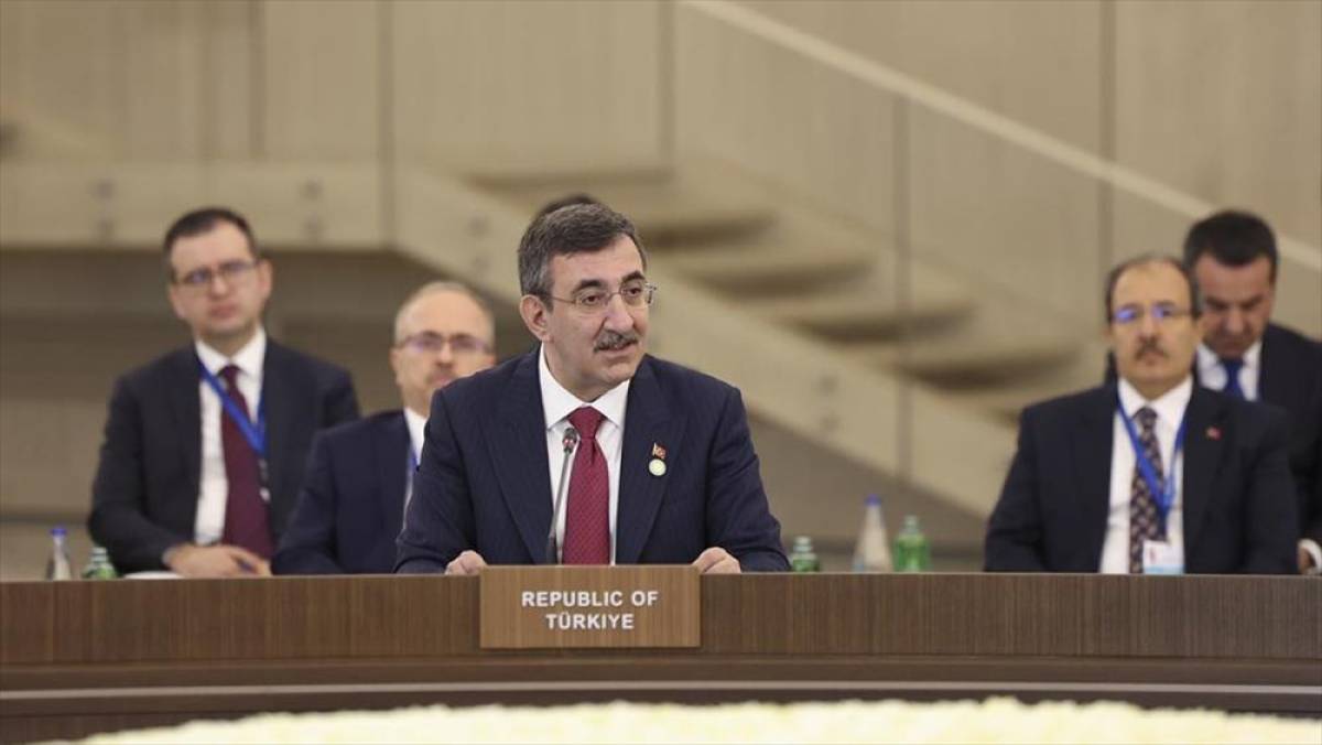 Cumhurbaşkanı Yardımcısı Yılmaz: T&uuml;rk devletleri arasındaki bağlantıların g&uuml;&ccedil;lendirilmesi stratejik &ouml;neme haizdir
