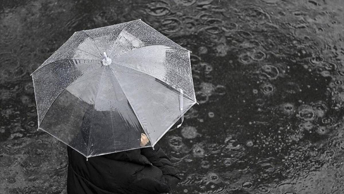 Sağanak nedeniyle 4 il i&ccedil;in "sarı" kodlu meteorolojik uyarı