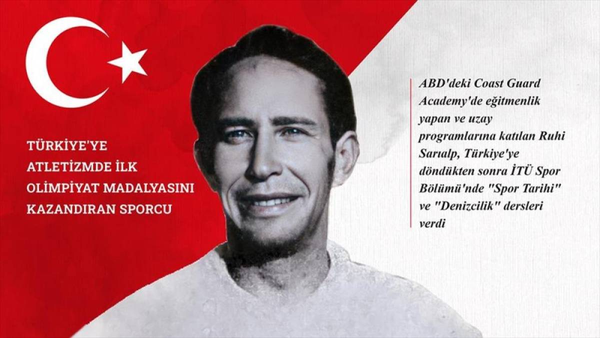 T&uuml;rkiye'ye atletizmde ilk olimpiyat madalyasını kazandıran sporcu: Ruhi Sarıalp