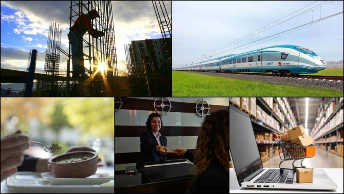 Ekonomik b&uuml;y&uuml;mede 12 &ccedil;eyrektir 3 sekt&ouml;r&uuml;n sırtı yere gelmedi