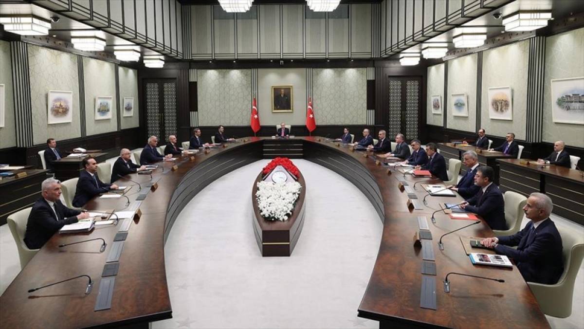 Cumhurbaşkanlığı Kabinesi toplandı