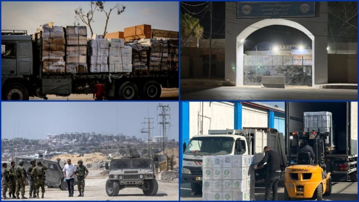 İsrail, Batı Şeria ile Ürdün arasındaki sınır kapısını Gazze'ye yardım geçişi için yeniden açıyor