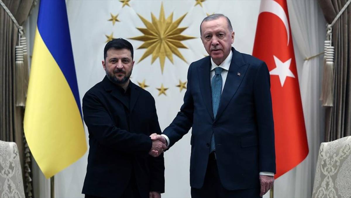 Cumhurbaşkanı Erdoğan, Ukrayna Devlet Başkanı Zelenskiy ile telefonda g&ouml;r&uuml;şt&uuml;