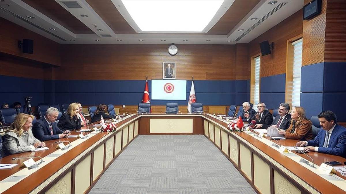 T&uuml;rkiye ile KKTC'nin parlamentolar arası dostluk grupları Meclis'te bir araya geldi