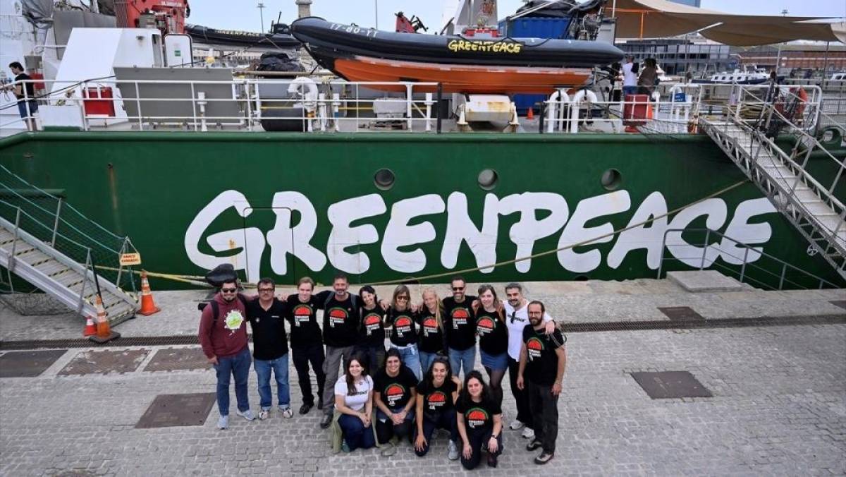 Greenpeace "Gazze'deki soykırımı durdurmak i&ccedil;in" ilk kez K&uuml;resel Sumud Filosu'na katıldı