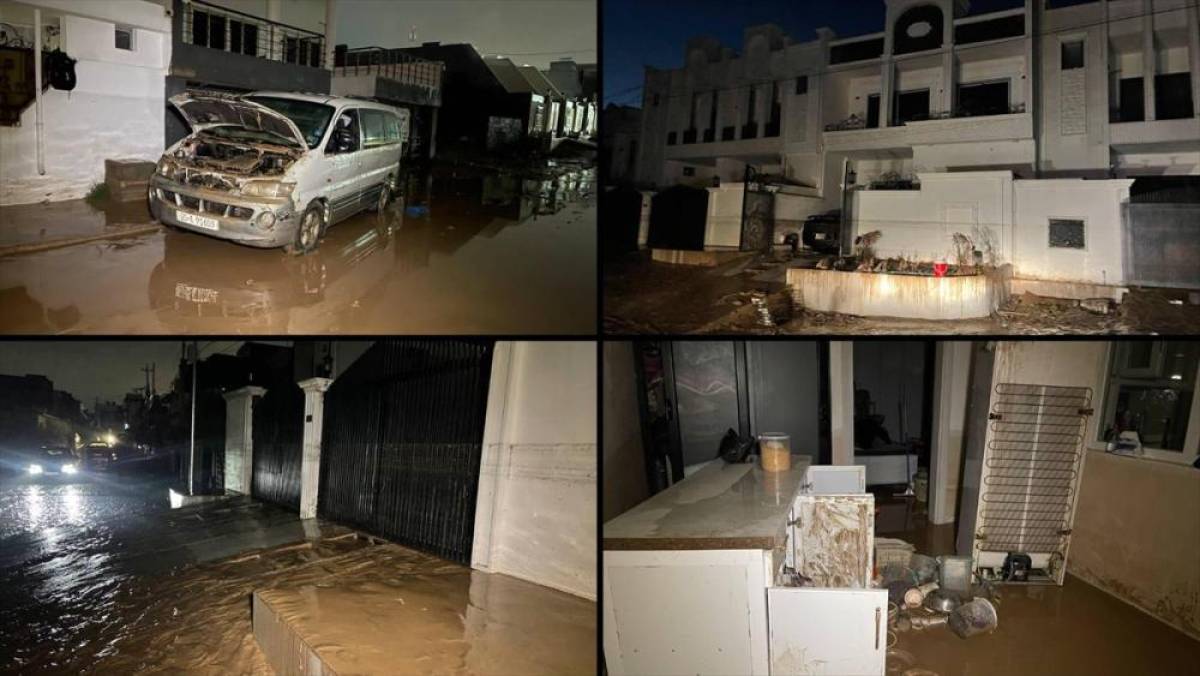 Kerkük'te iki gündür aralıksız süren şiddetli yağışlar nedeniyle bir kişi daha hayatını kaybetti