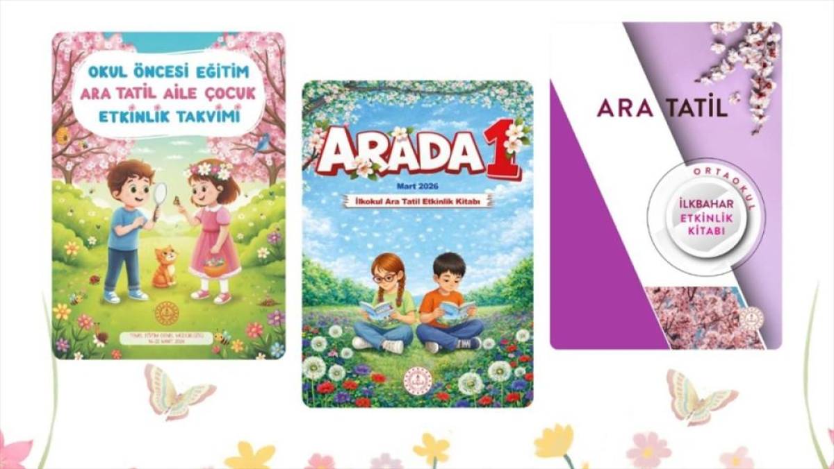 MEB'in ara tatil etkinlik kitapları erişime a&ccedil;ıldı