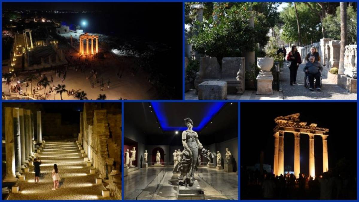 Antalya'daki m&uuml;ze ve &ouml;ren yerleri 2025'te 3 milyonun &uuml;zerinde ziyaret&ccedil;i ağırladı