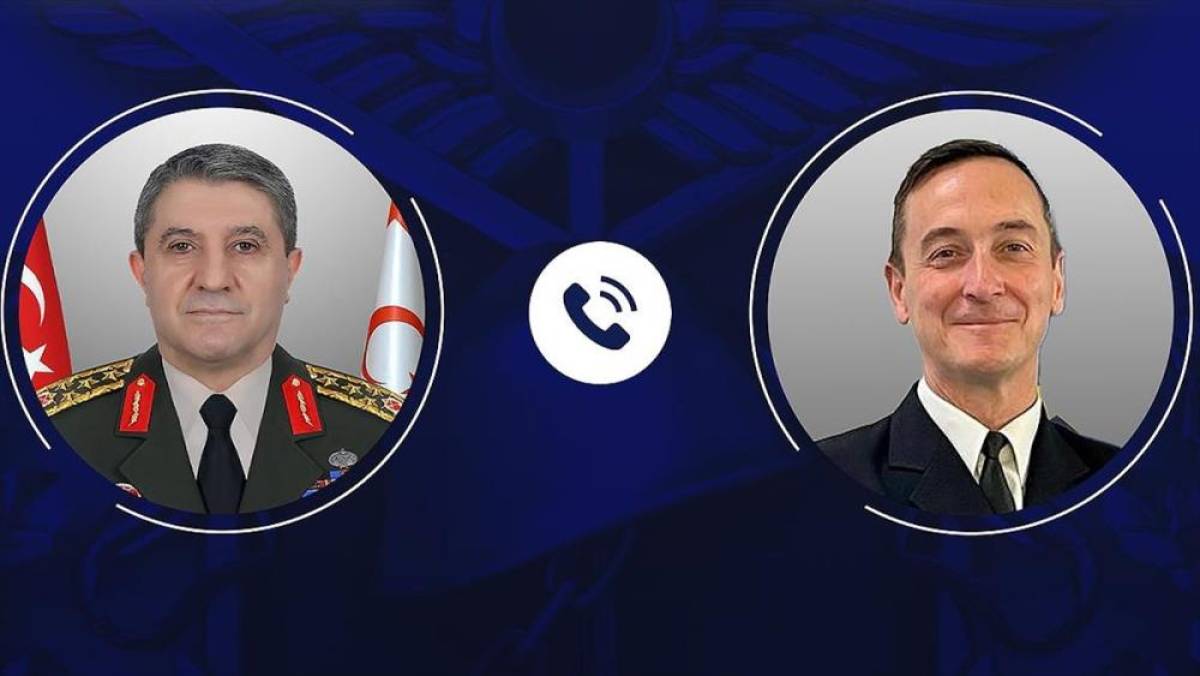 Genelkurmay Başkanı Orgeneral Bayraktaroğlu, Fransız mevkidaşı Orgeneral Mandon ile telefonda g&ouml;r&uuml;şt&uuml;