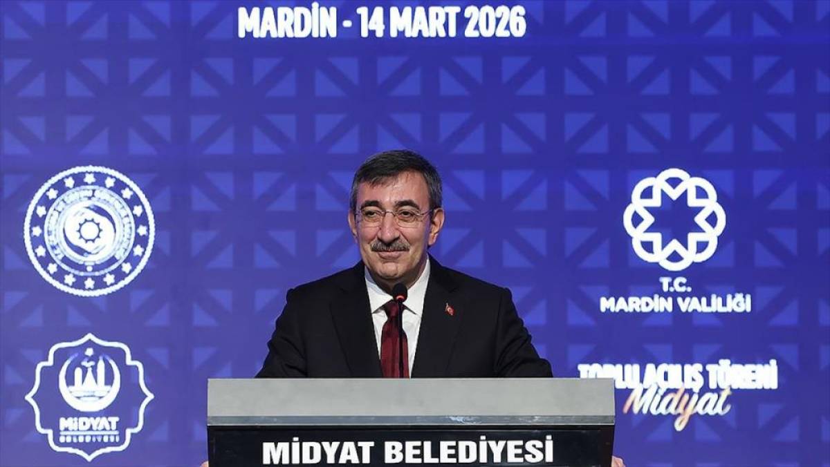 Cumhurbaşkanı Yardımcısı Yılmaz: Huzur ve g&uuml;ven i&ccedil;inde bir coğrafya, bir b&ouml;lge istiyoruz