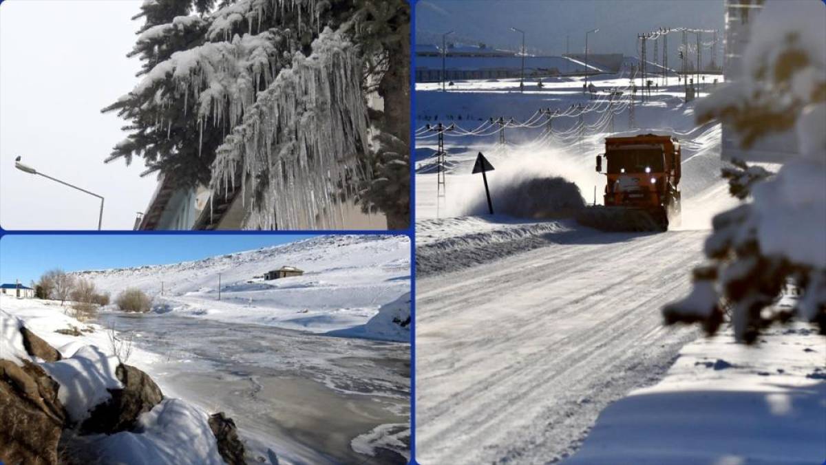 Kars ve Ardahan'da dondurucu soğuklar etkili oluyor