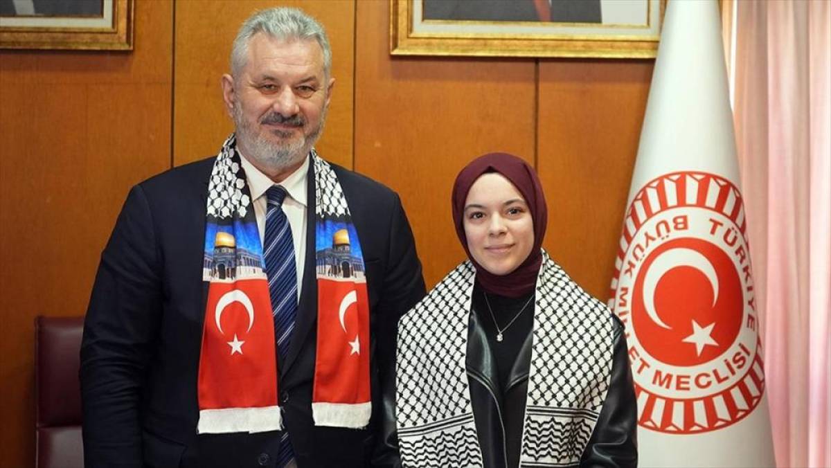 Gazzeli Meryem, Cumhurbaşkanı Erdoğan ile g&ouml;r&uuml;şme hayalini ger&ccedil;ekleştirdi