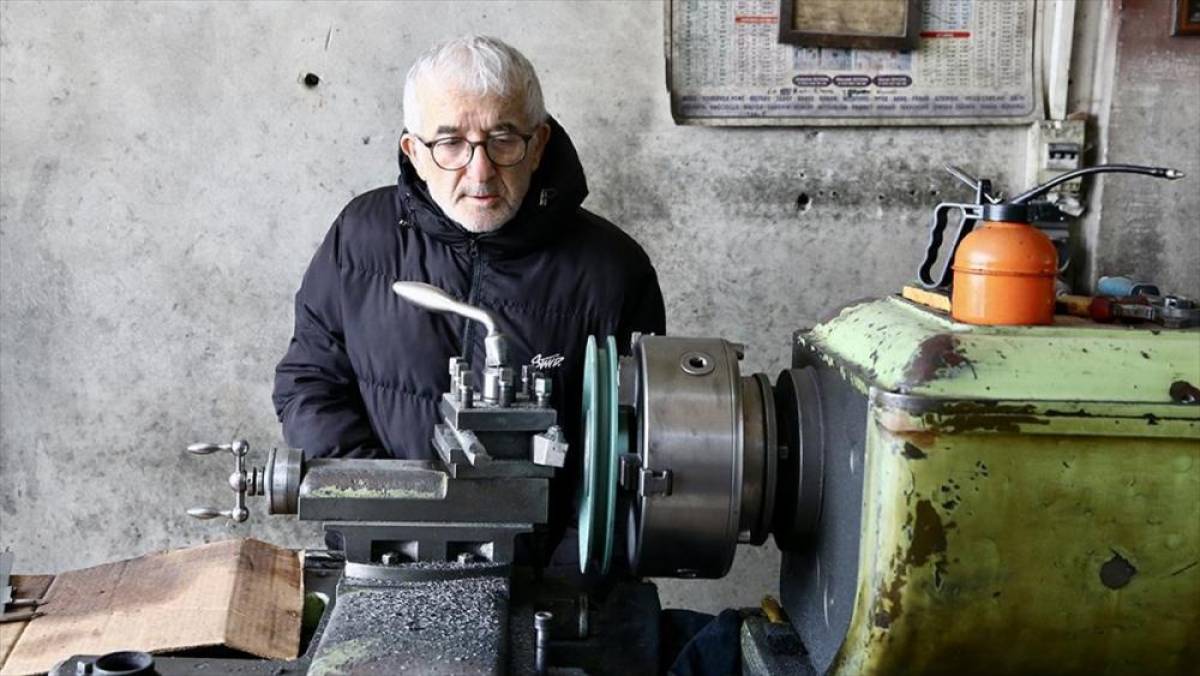 Giresunlu fındık kıran imalat&ccedil;ısı 87 yıllık patozu restore etti