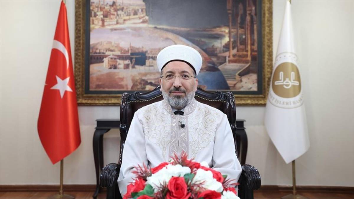 Diyanet İşleri Başkanı Arpaguş, ramazan ayının başlaması dolayısıyla mesaj yayımladı