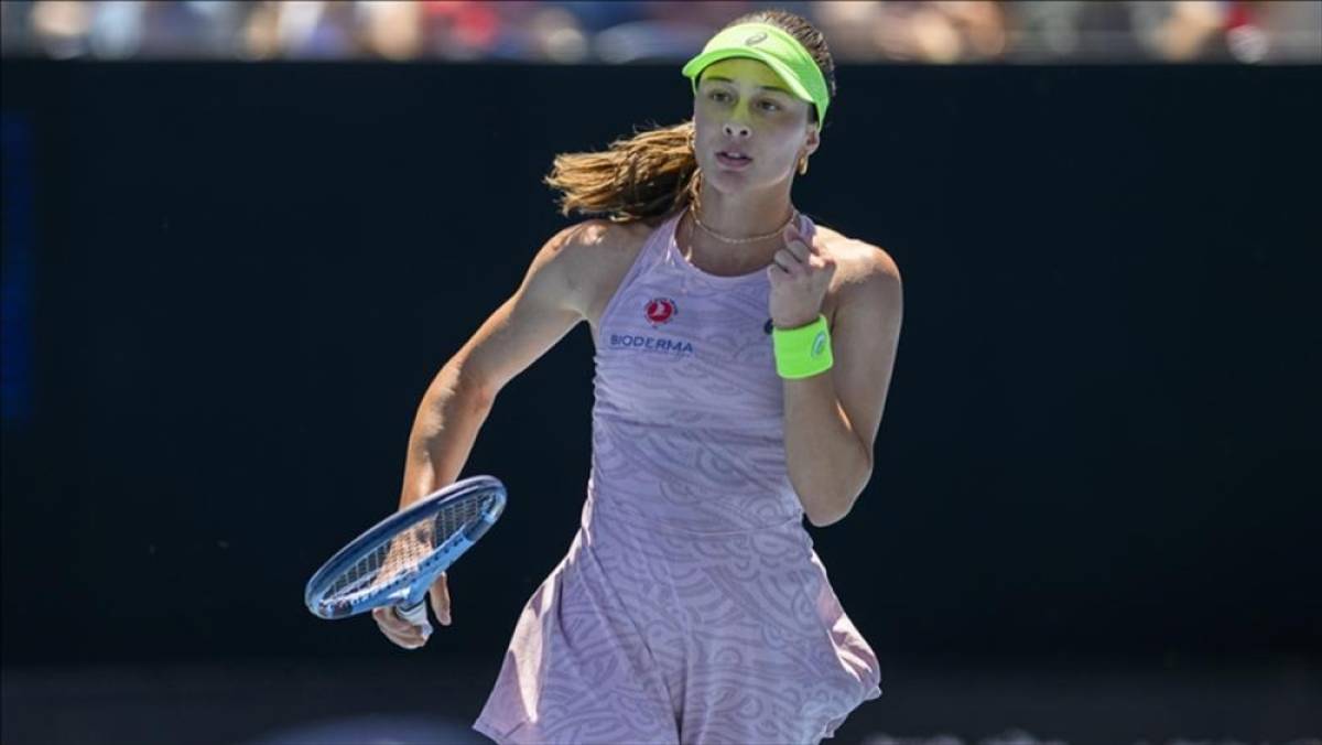 Zeynep S&ouml;nmez, Miami A&ccedil;ık'ta 2. tura y&uuml;kseldi