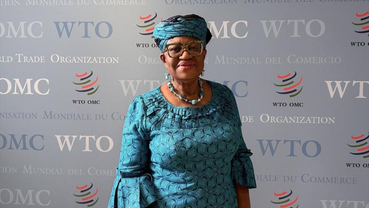 DT&Ouml; Genel Direkt&ouml;r&uuml; Okonjo-Iweala, k&uuml;resel ticarette 80 yılın en b&uuml;y&uuml;k aksaklığının yaşandığını belirtti