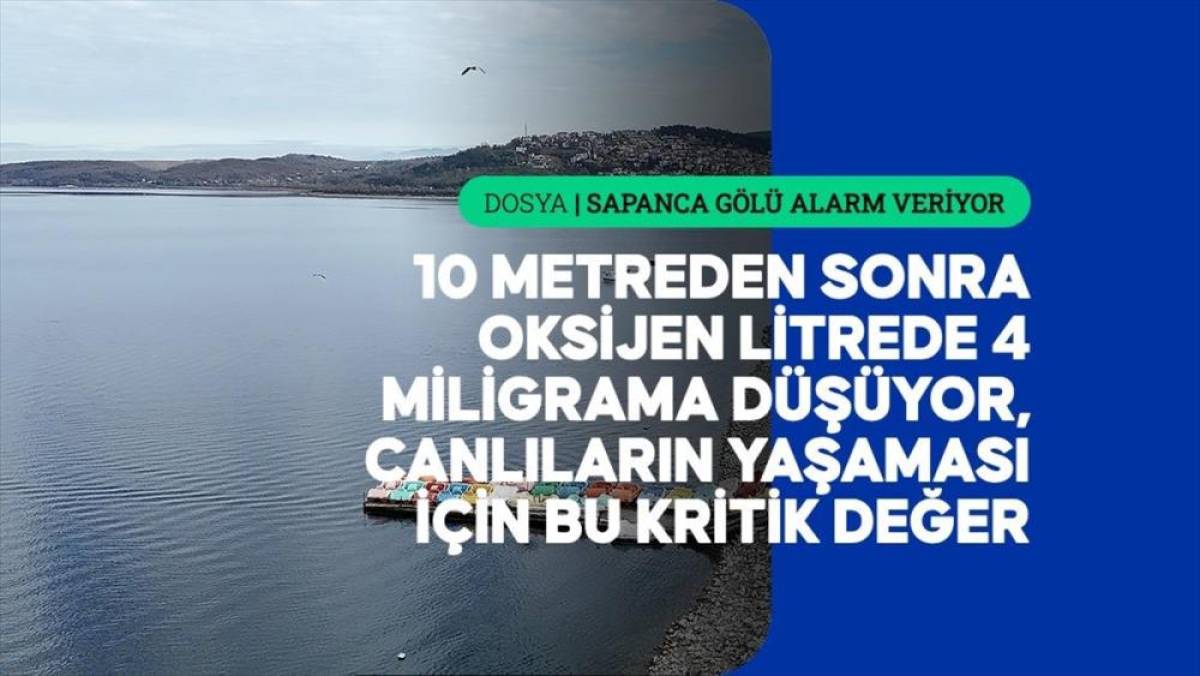 Sapanca G&ouml;l&uuml;'ndeki kuraklık suyun sadece miktarını değil kalitesini de d&uuml;ş&uuml;r&uuml;yor