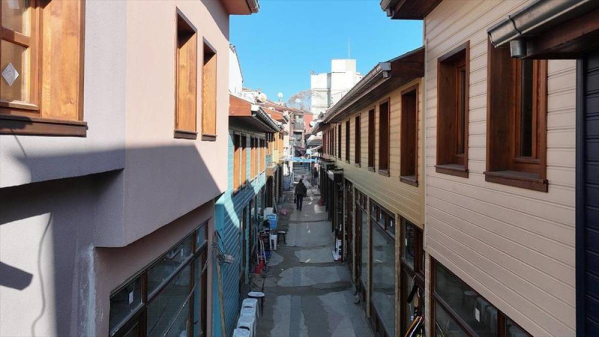 Renklenen "Dar &Ccedil;arşı" estetik bir g&ouml;r&uuml;n&uuml;me kavuştu