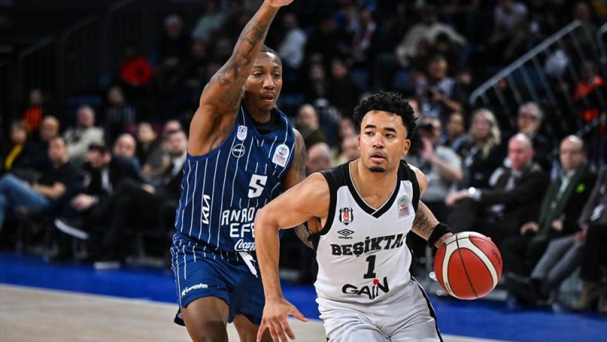 Beşiktaş GAİN, Anadolu Efes'i 91-82 yenerek Erkekler T&uuml;rkiye Kupası'nda finale y&uuml;kseldi