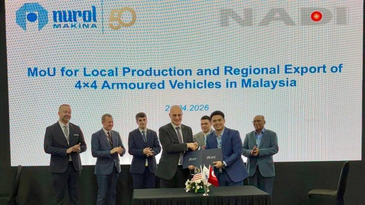 T&uuml;rk zırhlıları i&ccedil;in Malezya'da işbirliği anlaşması imzalandı