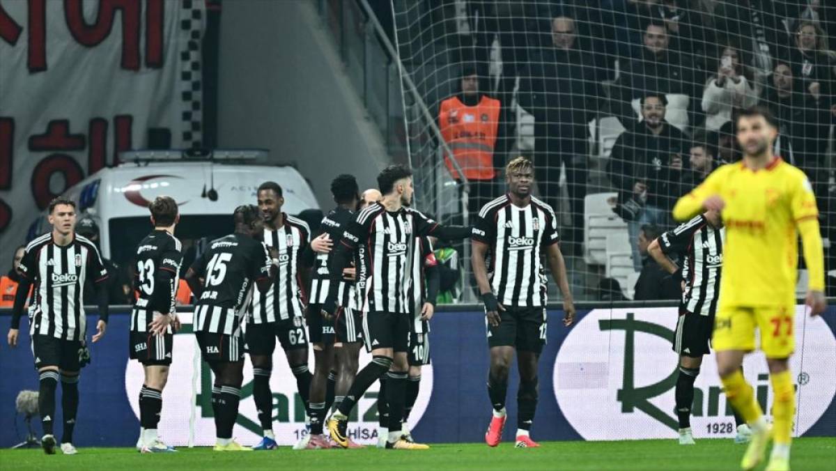 Beşiktaş 3 puanı 4 golle aldı