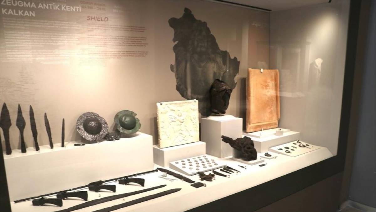 Gaziantep Arkeoloji M&uuml;zesi'nde 327 eser ilk defa g&ouml;r&uuml;c&uuml;ye &ccedil;ıkacak