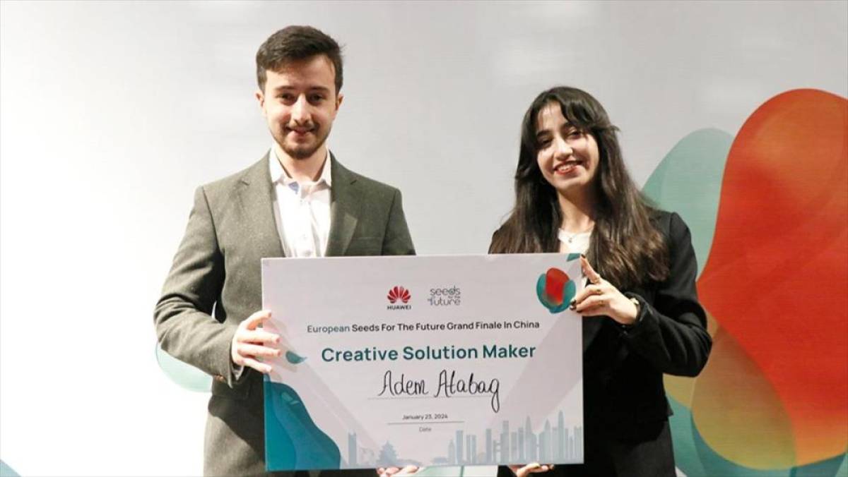 "Gelecek İçin Tohumlar Programı"nın Çin'deki finalinde Türk öğrenci ödül aldı