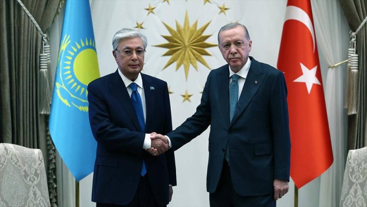 Cumhurbaşkanı Erdoğan, Kazakistan Cumhurbaşkanı Tokayev ile telefonda g&ouml;r&uuml;şt&uuml;