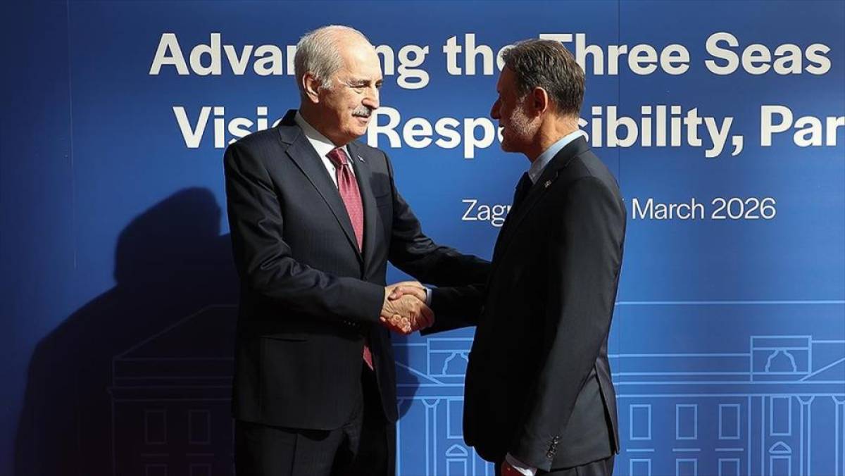 TBMM Başkanı Kurtulmuş'un da katılımıyla "&Uuml;&ccedil; Deniz Girişimi Parlamenter Zirvesi" Zagreb'de başladı