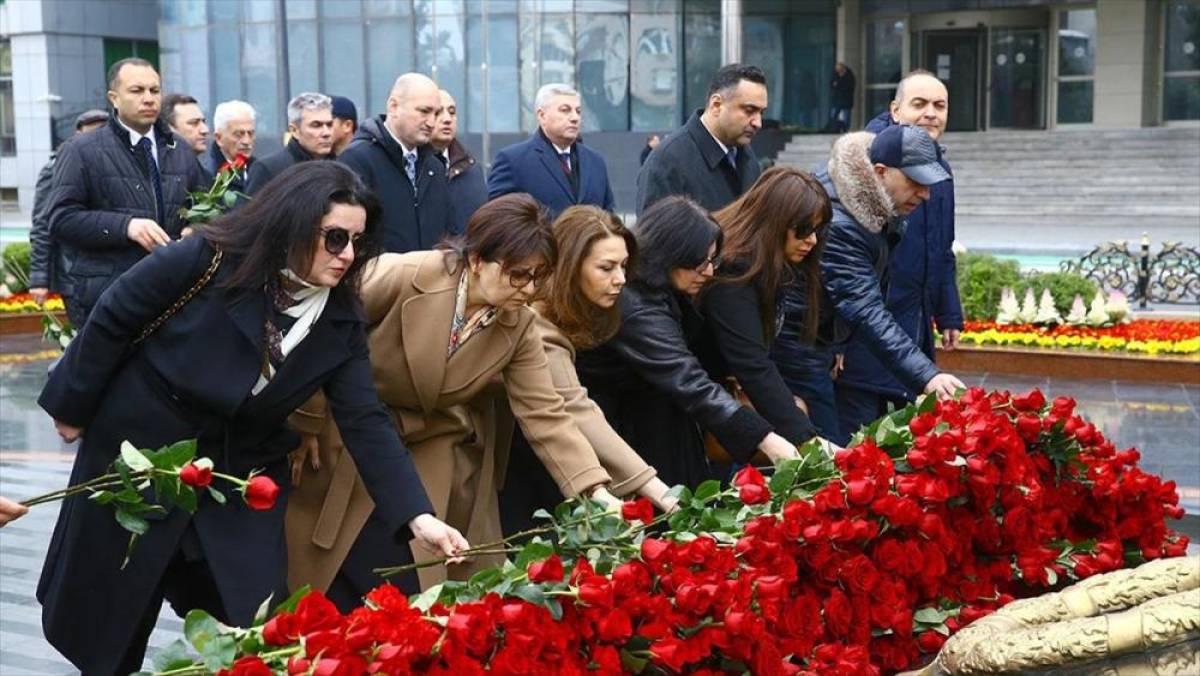 Azerbaycan'da Hocalı Katliamı'nın kurbanları anılıyor