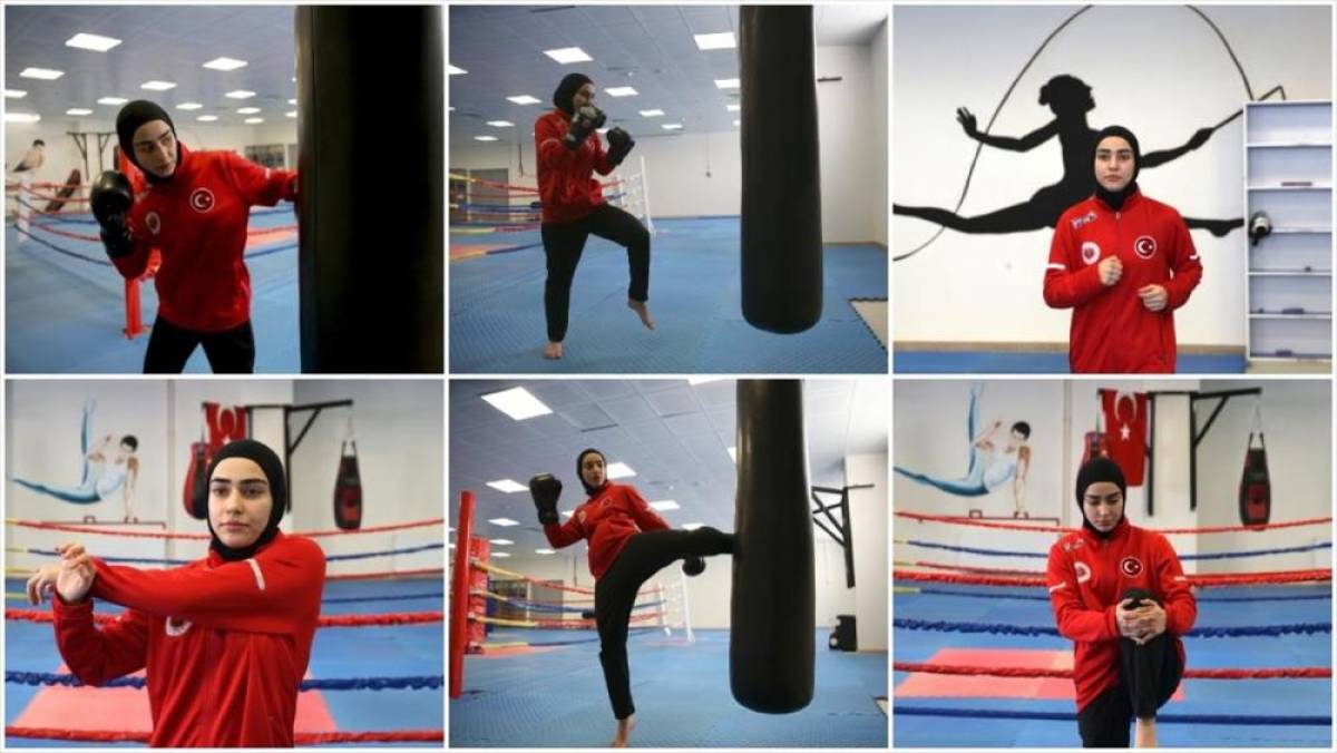 Kick boks d&uuml;nya şampiyonu Korkmaz, Brezilya'da da zirveye odaklandı