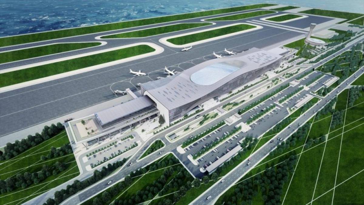 Trabzon Yeni Havalimanı Projesi'nde şantiye &ccedil;alışmaları başladı