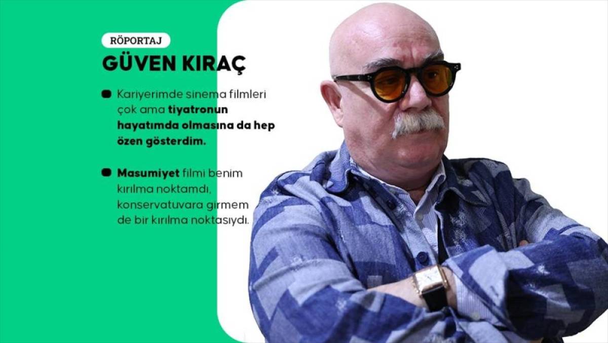 Sanat&ccedil;ı G&uuml;ven Kıra&ccedil;, &ccedil;ok y&ouml;nl&uuml; kariyerinde 40. yılını kutlamaya hazırlanıyor