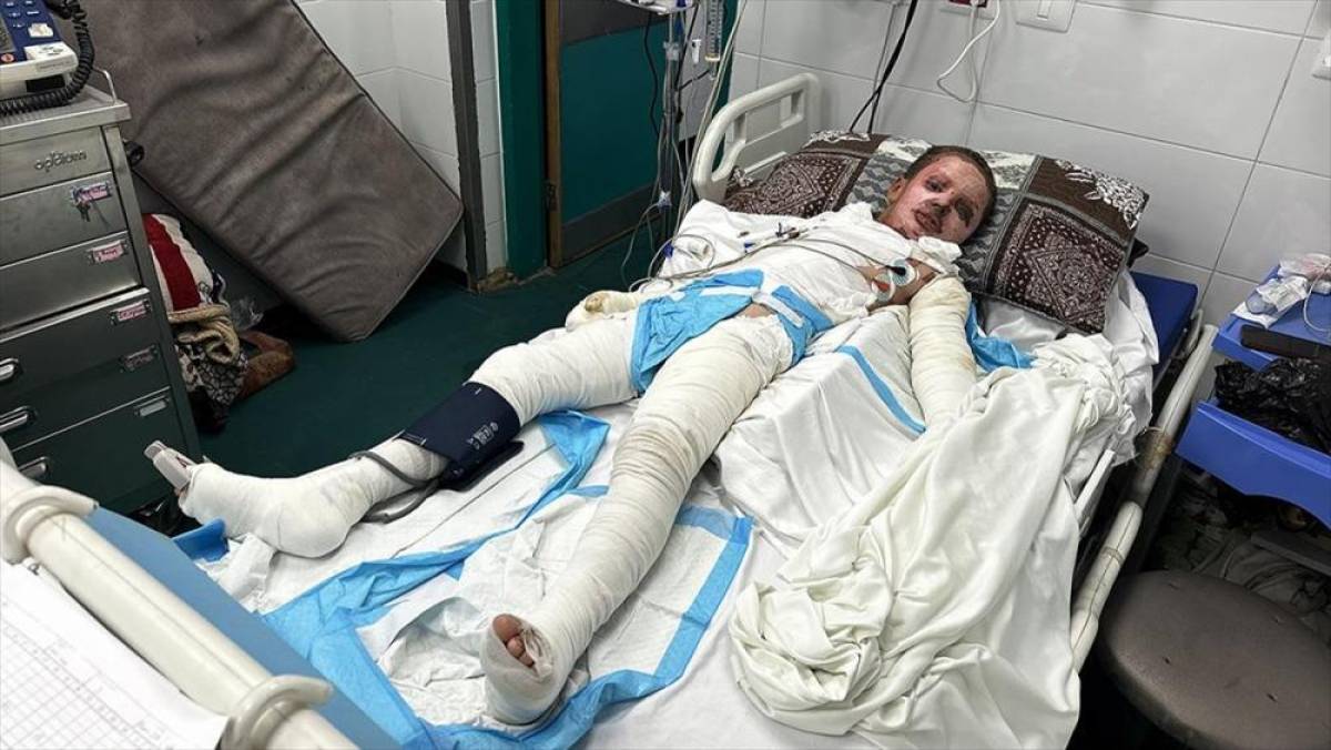 Gazzeli Mecd'in bedeni gibi hayalleri de İsrail'in bıraktığı patlamamış mühimmatla yandı