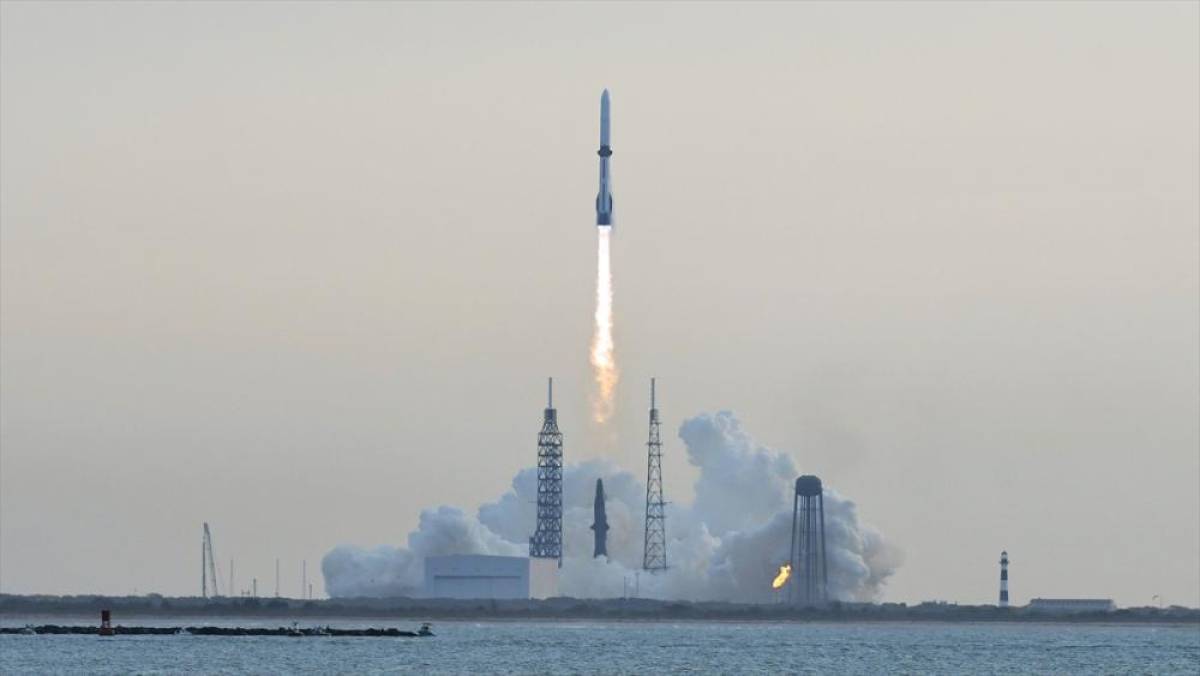 Blue Origin'in New Glenn roketi, test sırasında patladı