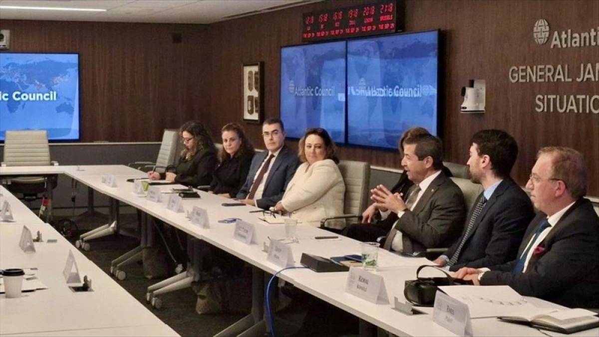 KKTC Dışişleri Bakanı Ertuğruloğlu, ABD'deki temaslarını s&uuml;rd&uuml;r&uuml;yor