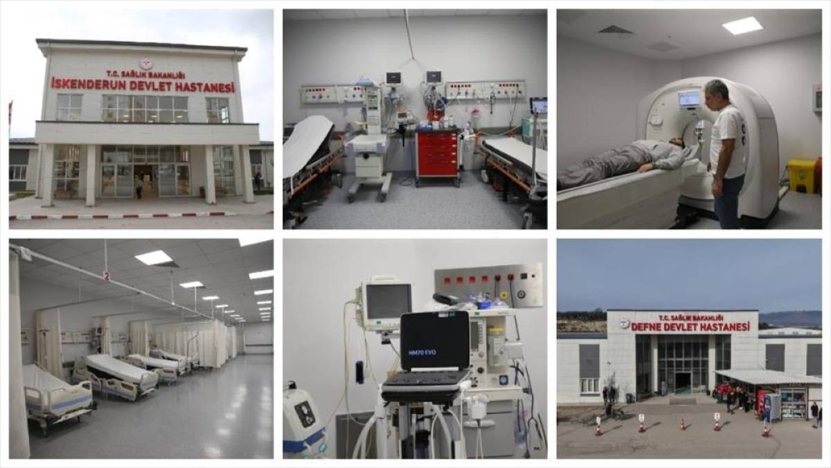 Depremlerde sağlık altyapısı zarar g&ouml;ren Hatay'ın her il&ccedil;esine devlet hastanesi kazandırıldı