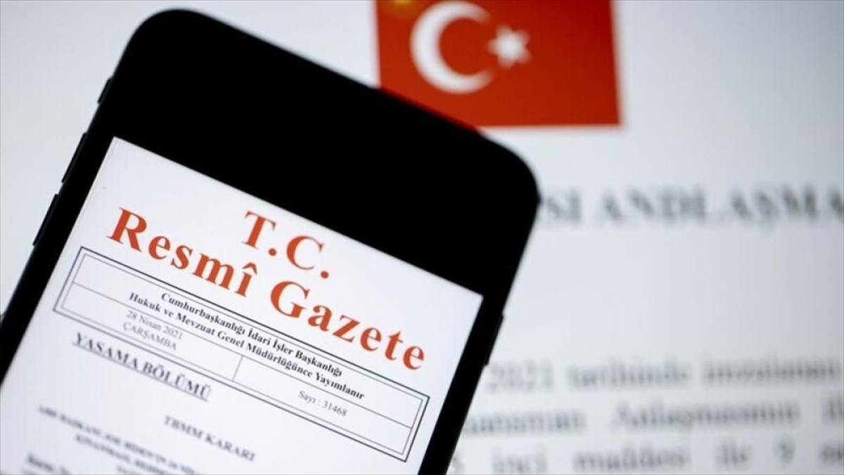 Bazı atama kararları Resmi Gazete'de