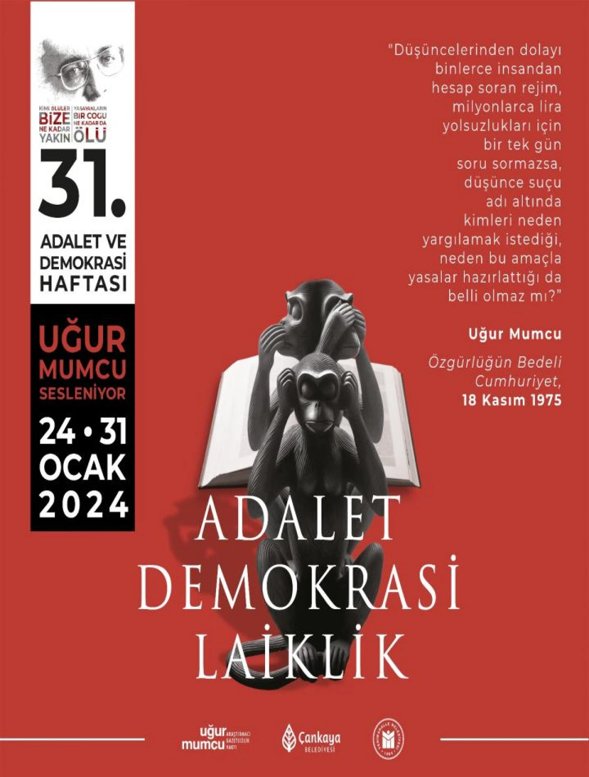 Adalet ve Demokrasi Haftası: Ocak Ayında Yitirdiğimiz Aydınların Işığında