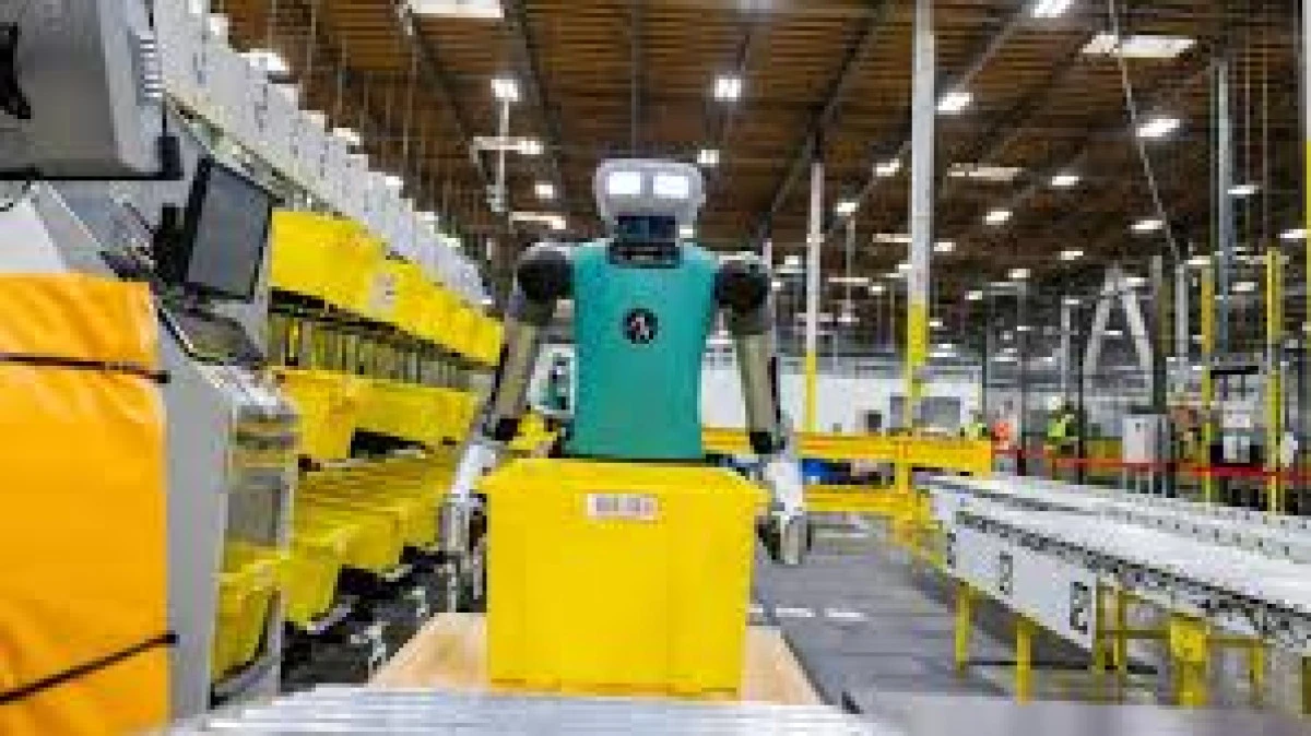  Amazon’un Bolton merkezinde 2 bin robot işbaşı yaptı