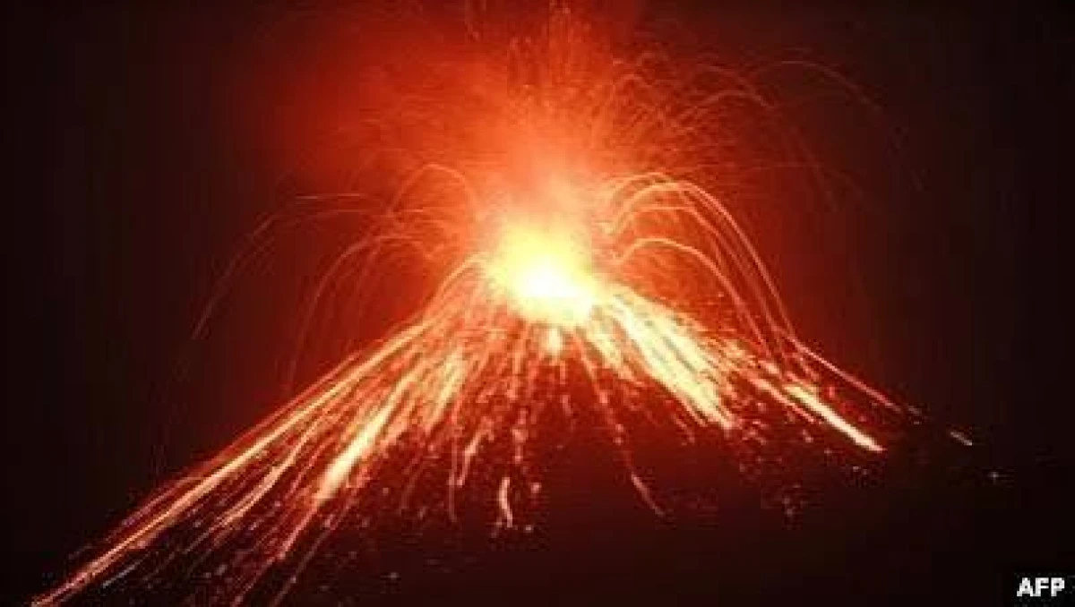 Anak Krakatau volkan patlaması