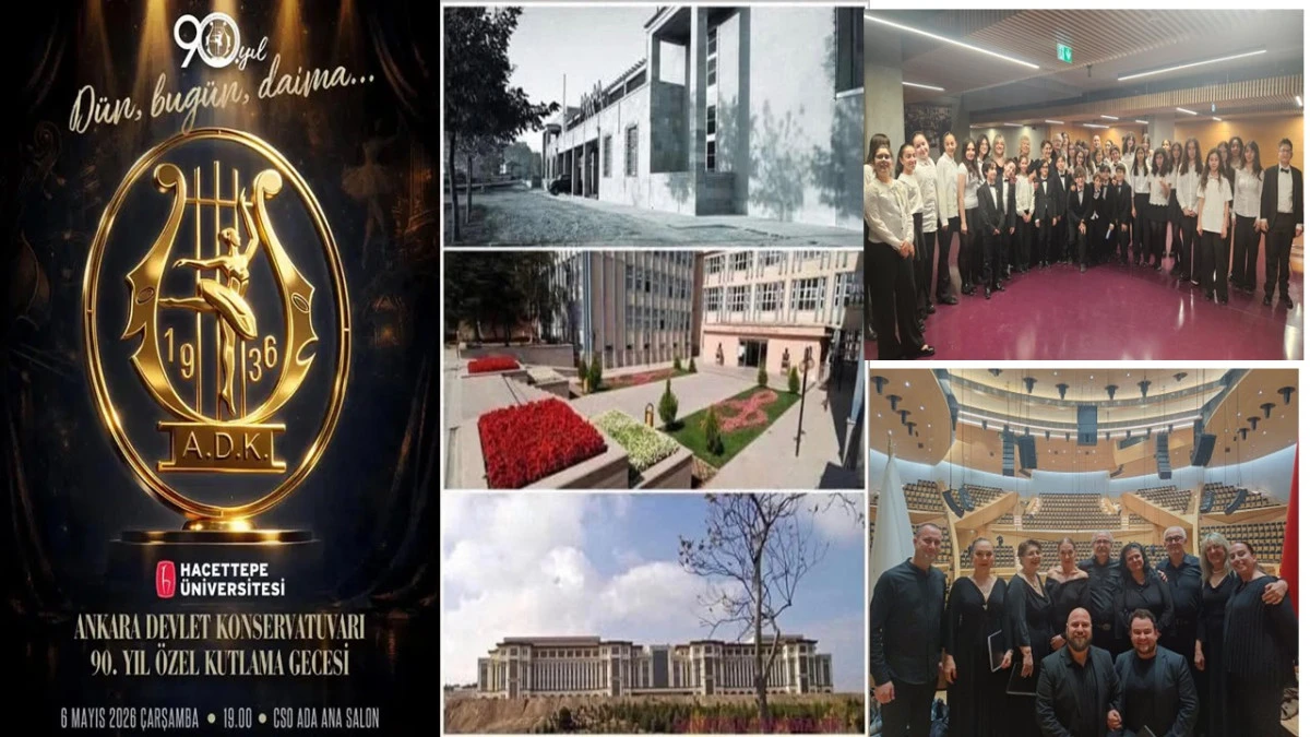 Ankara Devlet Konservatuvarı 90. Yılını Sanatın T&uuml;m Disiplinlerini Buluşturan G&ouml;rkemli Bir Geceyle Kutladı