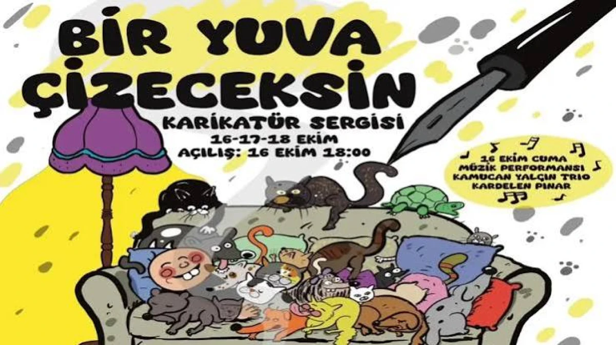 &lsquo;Bir Yuva &Ccedil;izeceksin&rsquo; sergisiyle sokak hayvanlarına yuva aranıyor