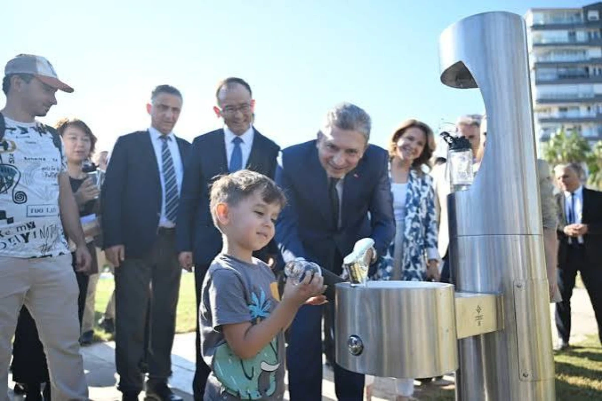 &Ccedil;in, Antalya&rsquo;da &ccedil;evre dostu i&ccedil;me suyu projesine finansman sağladı