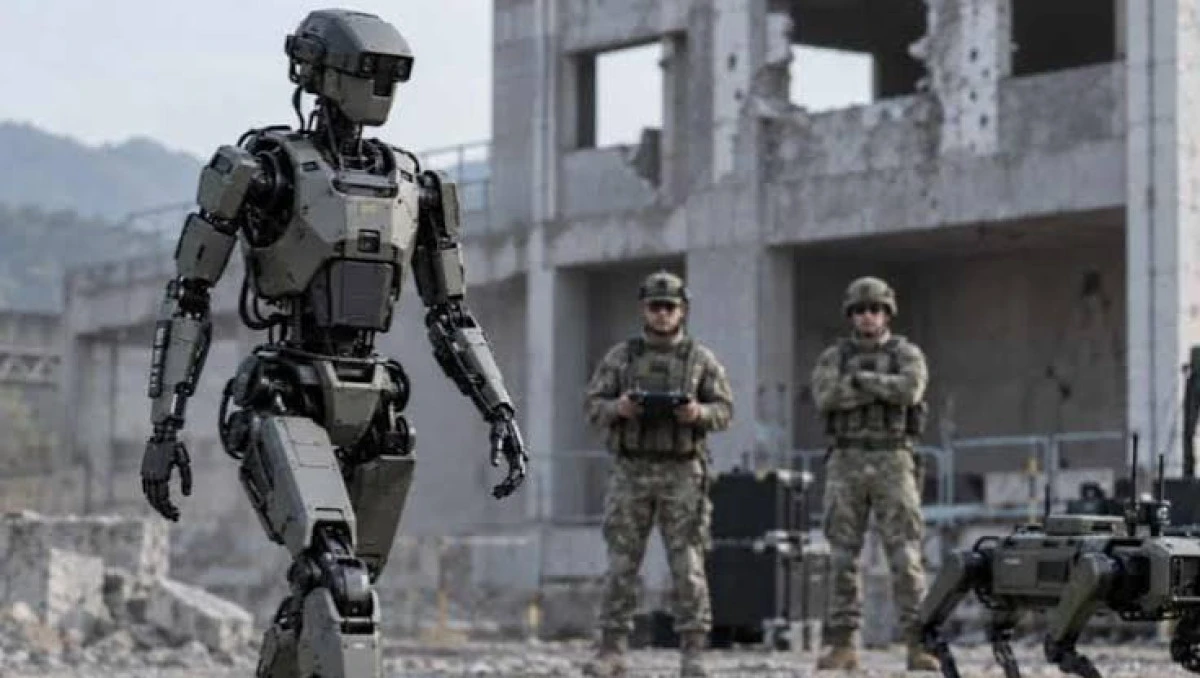 &Ccedil;in insansı robotları savaş alanına hazırlıyor