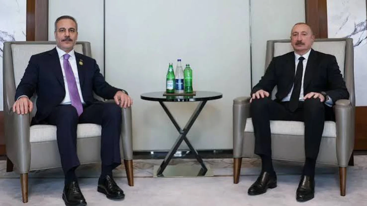 Hakan Fidan, Aliyev ile g&ouml;r&uuml;şt&uuml;: Bu bağ &ccedil;ok zor zamanlarda test edilmiş bir bağdır