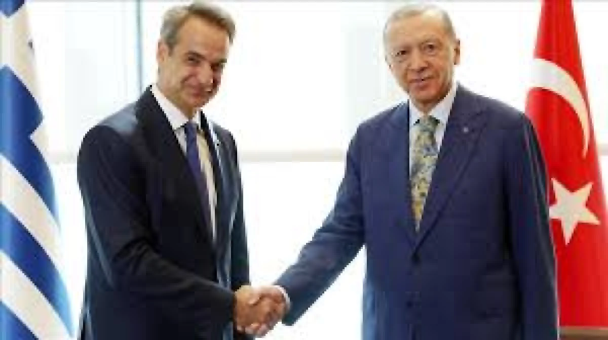 Erdoğan- Mi&ccedil;otakis g&ouml;r&uuml;şmesi Yunan basınında!