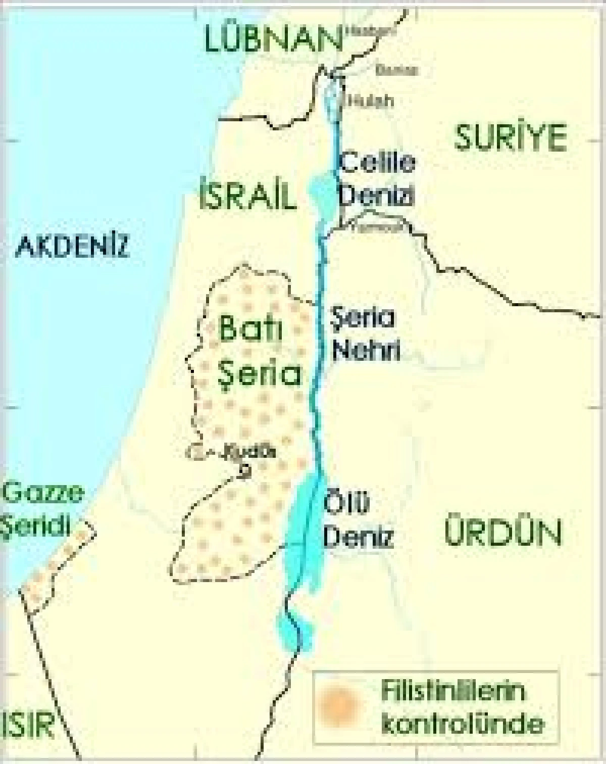 Filistinlilerin Batı Şeria'ya geri dönüşünün engellenmesi savaş suçu